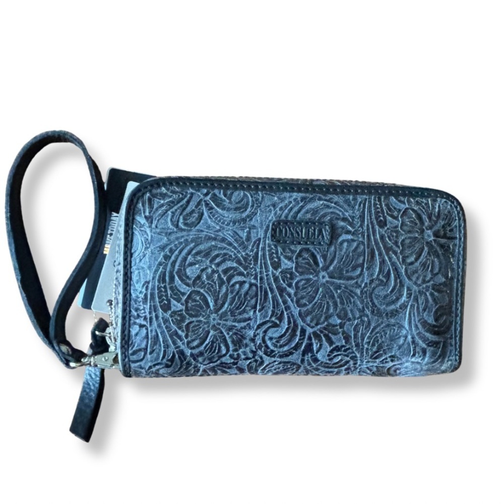🖤 NWT Consuela Steely Sling Bag + Wristlet Wallet Set 💛 - Picture 6 of 15